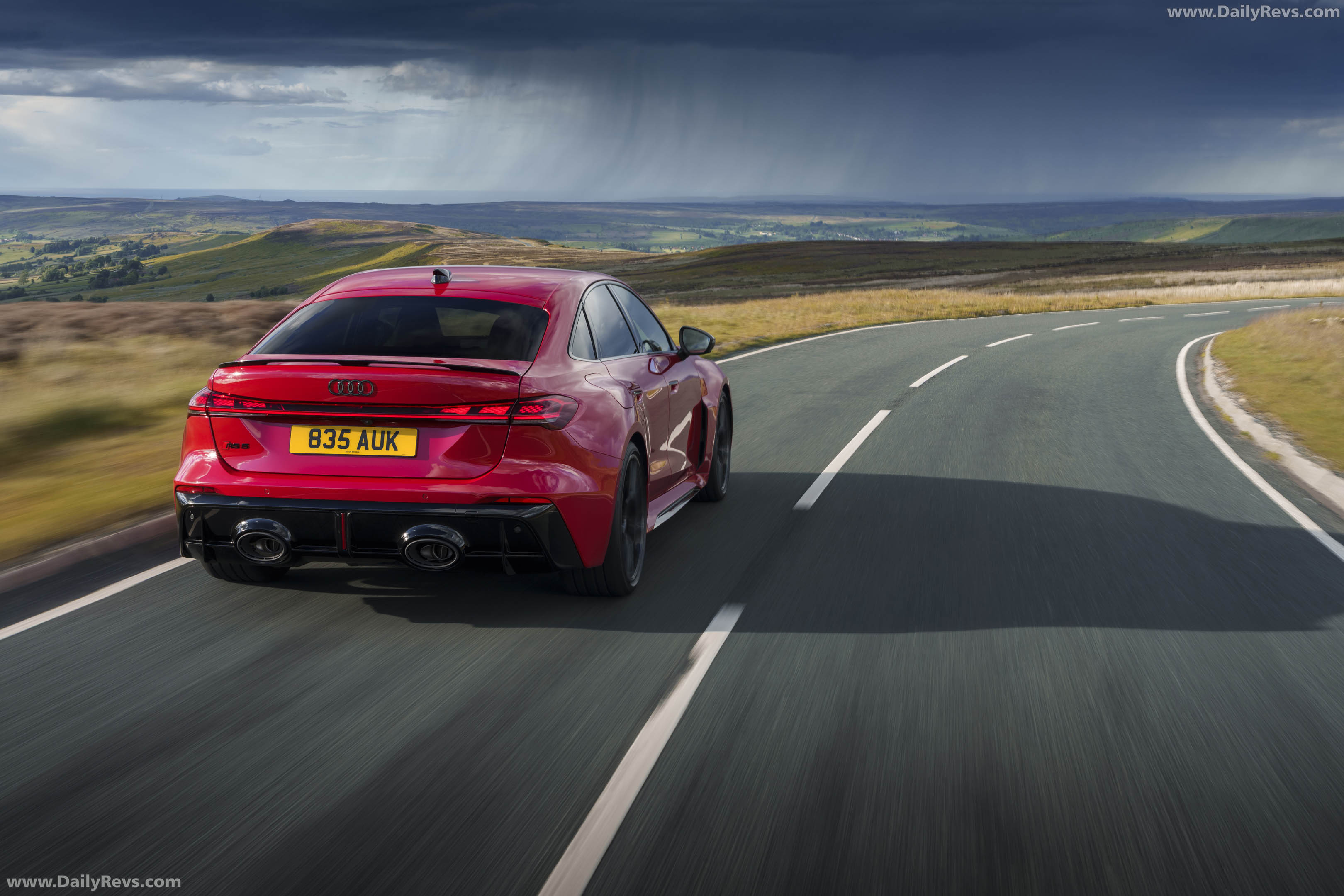 2027 Audi RS 5 Sedan B10 UK Version Rear View