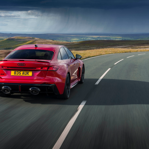 2027 Audi RS 5 Sedan B10 UK Version Rear View