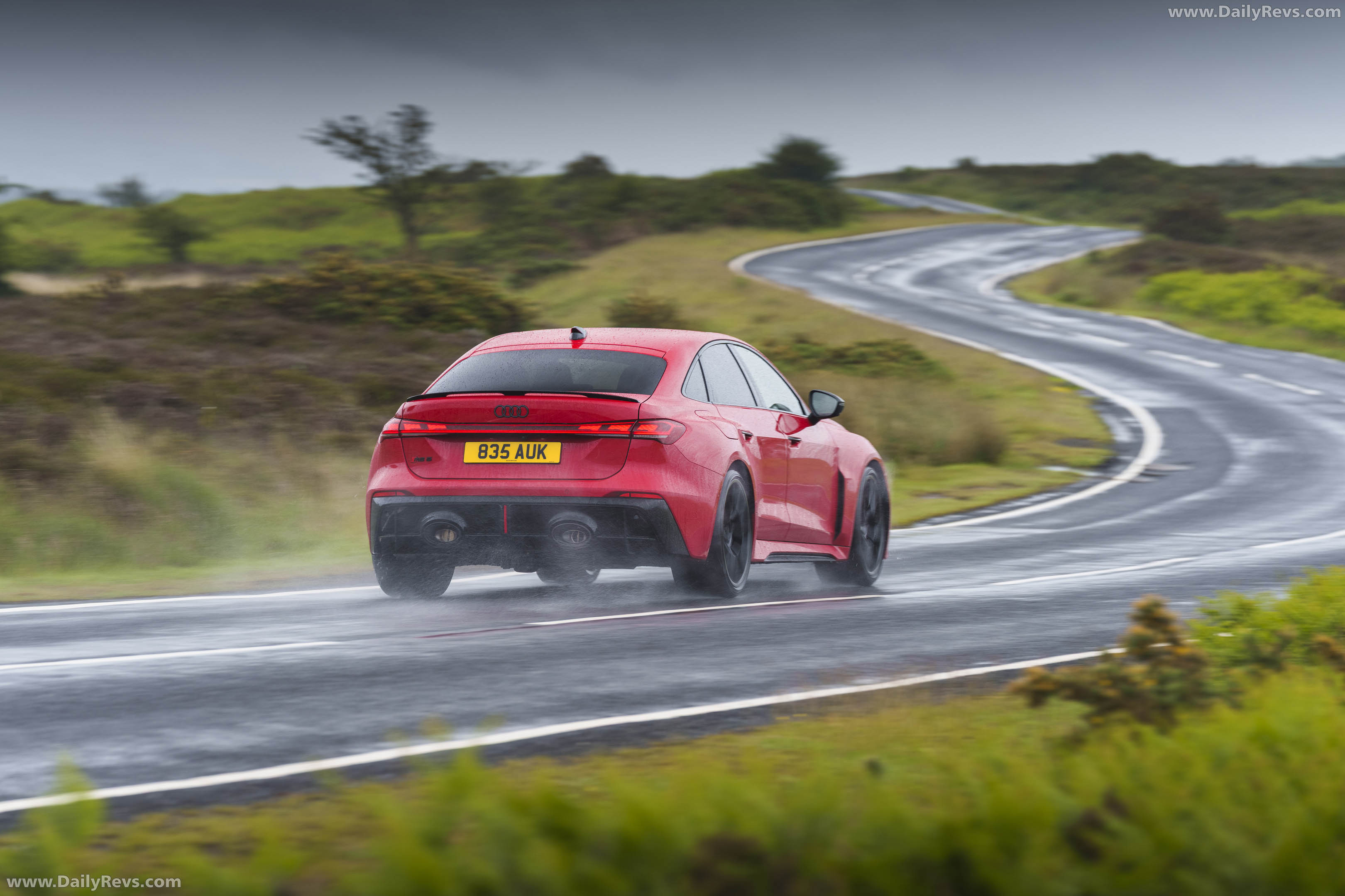 2027 Audi RS 5 Sedan B10 UK Version Rear View