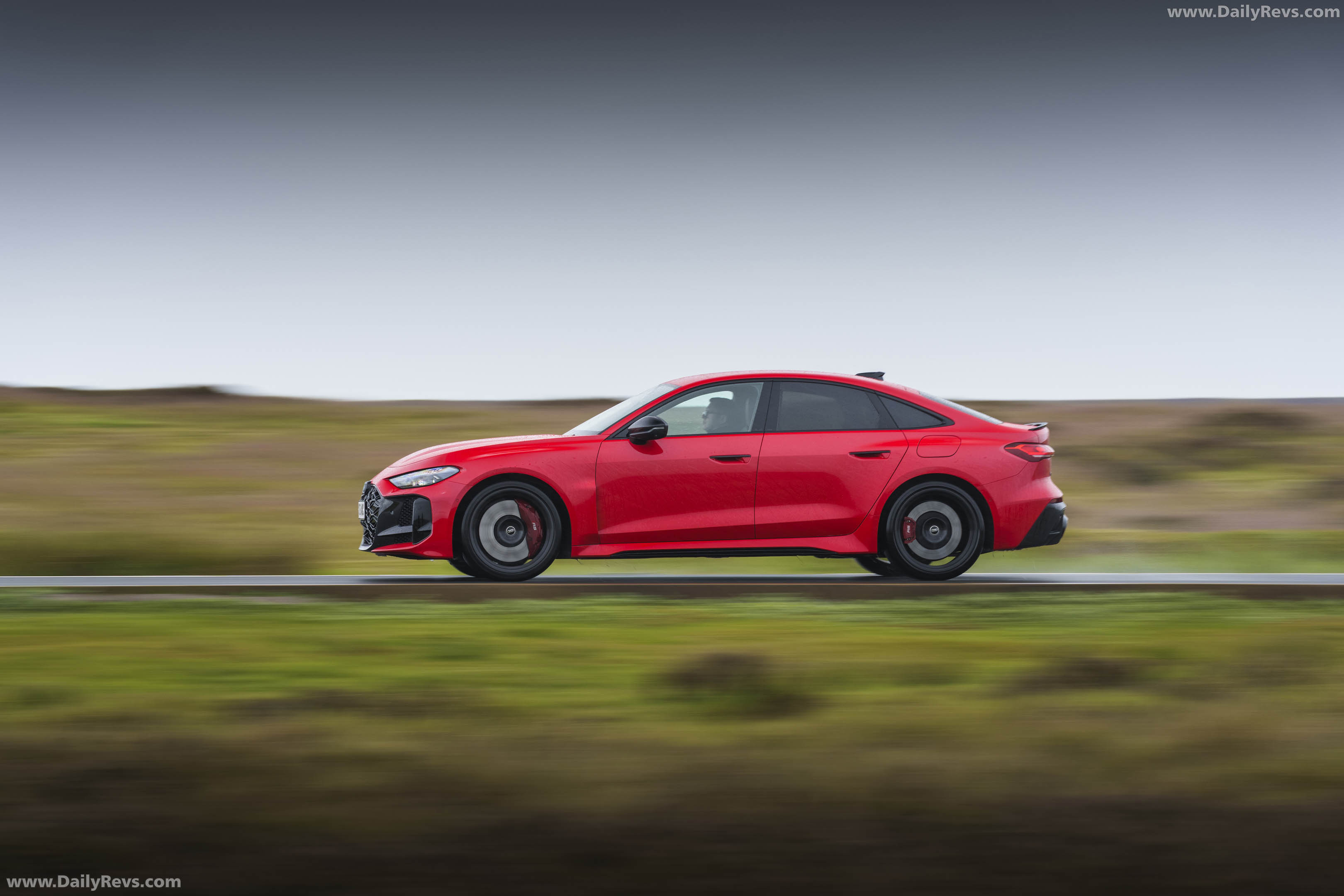 2027 Audi RS 5 Sedan B10 UK Version Side View