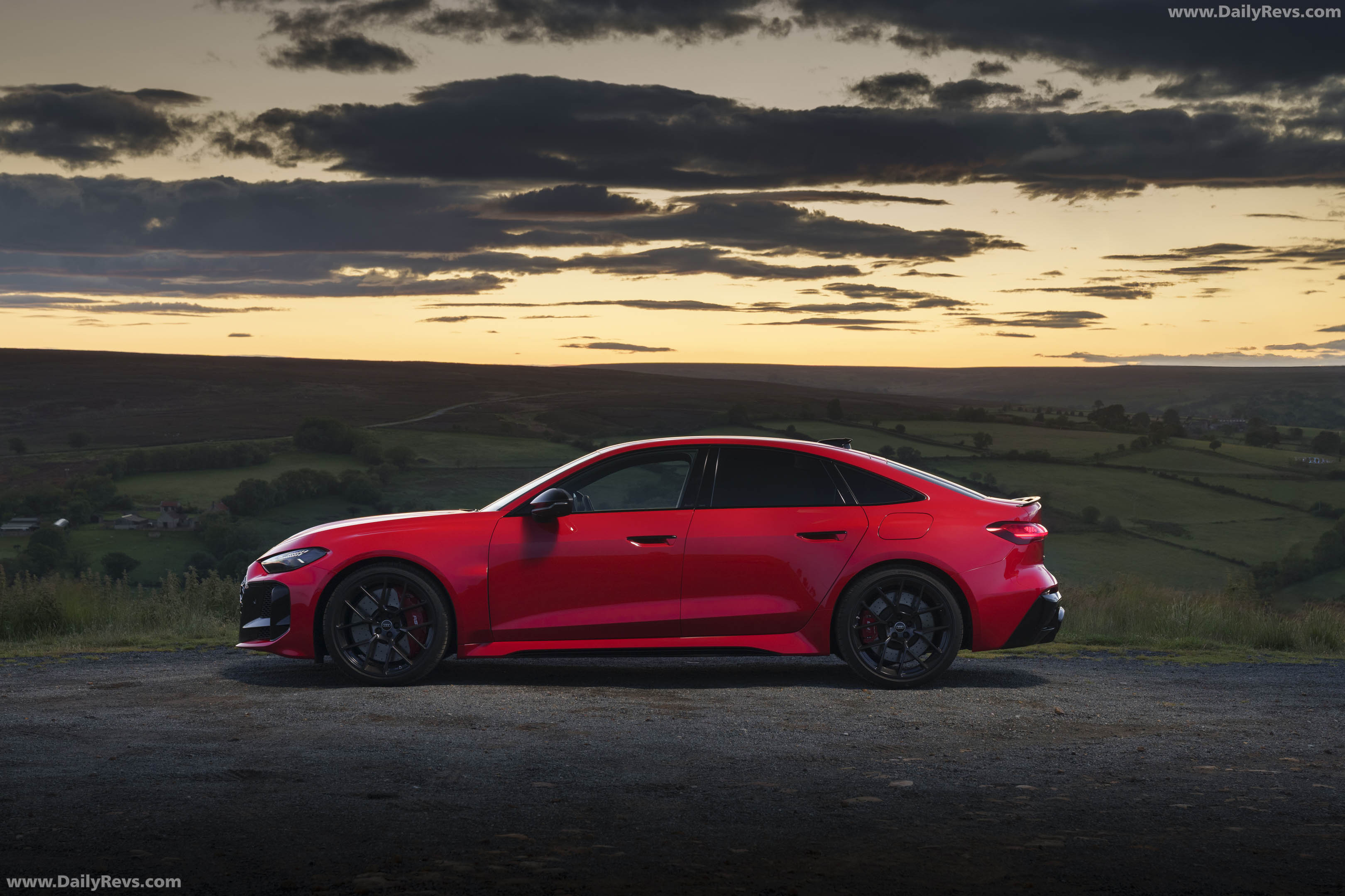 2027 Audi RS 5 Sedan B10 UK Version Side View