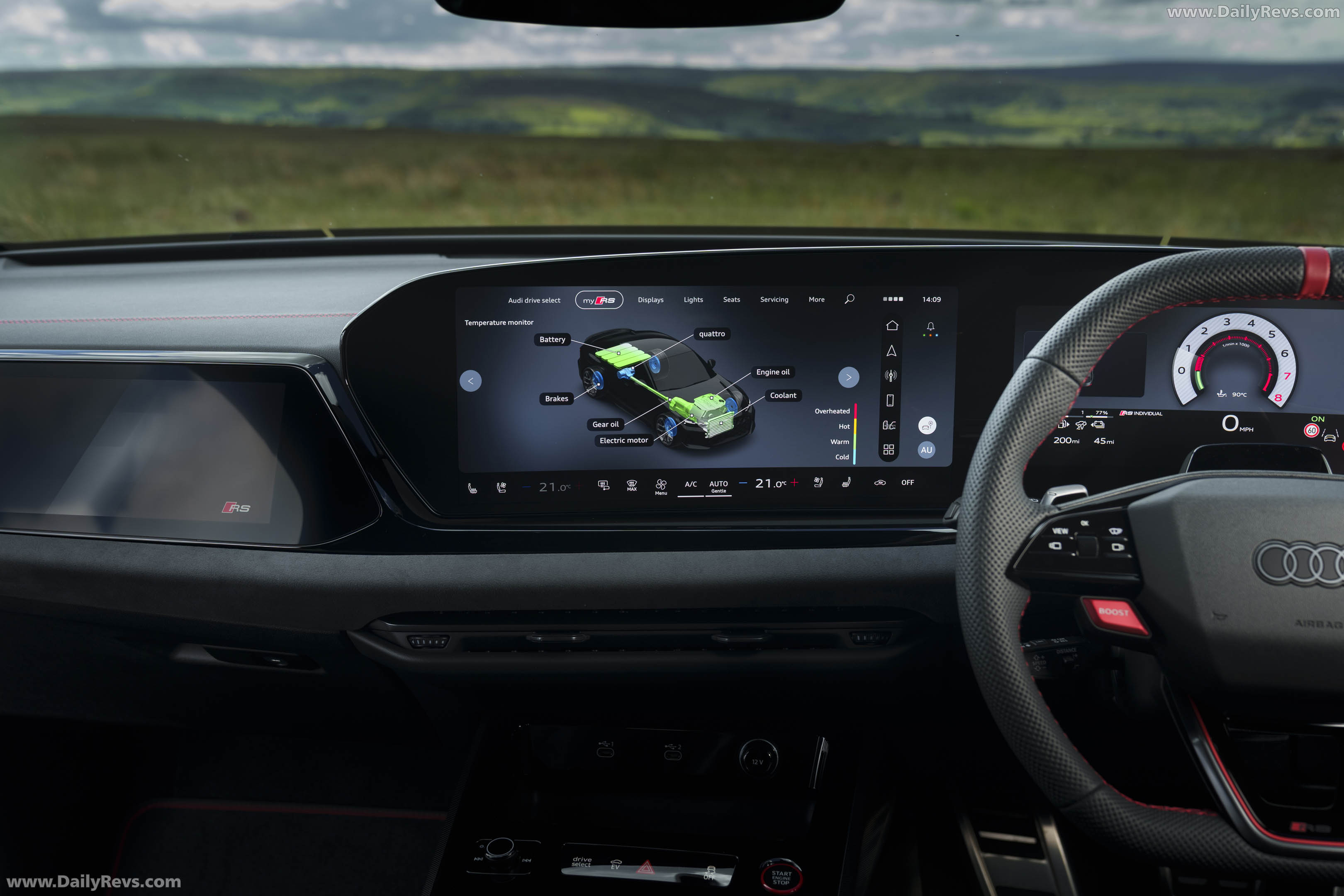 2027 Audi RS 5 Sedan B10 UK Version Interior