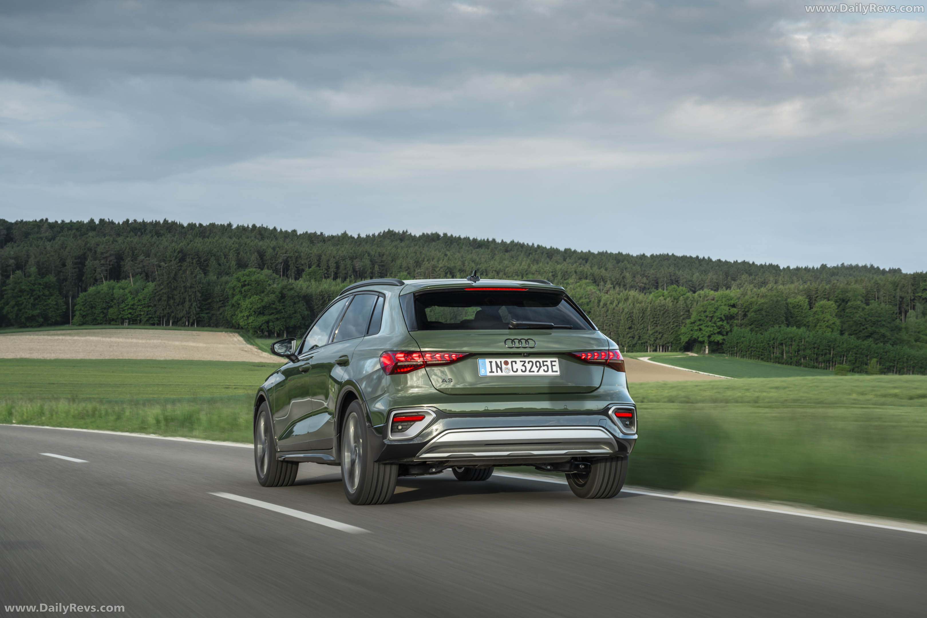 2027 Audi A3 allstreet e-hybrid 8Y Rear View