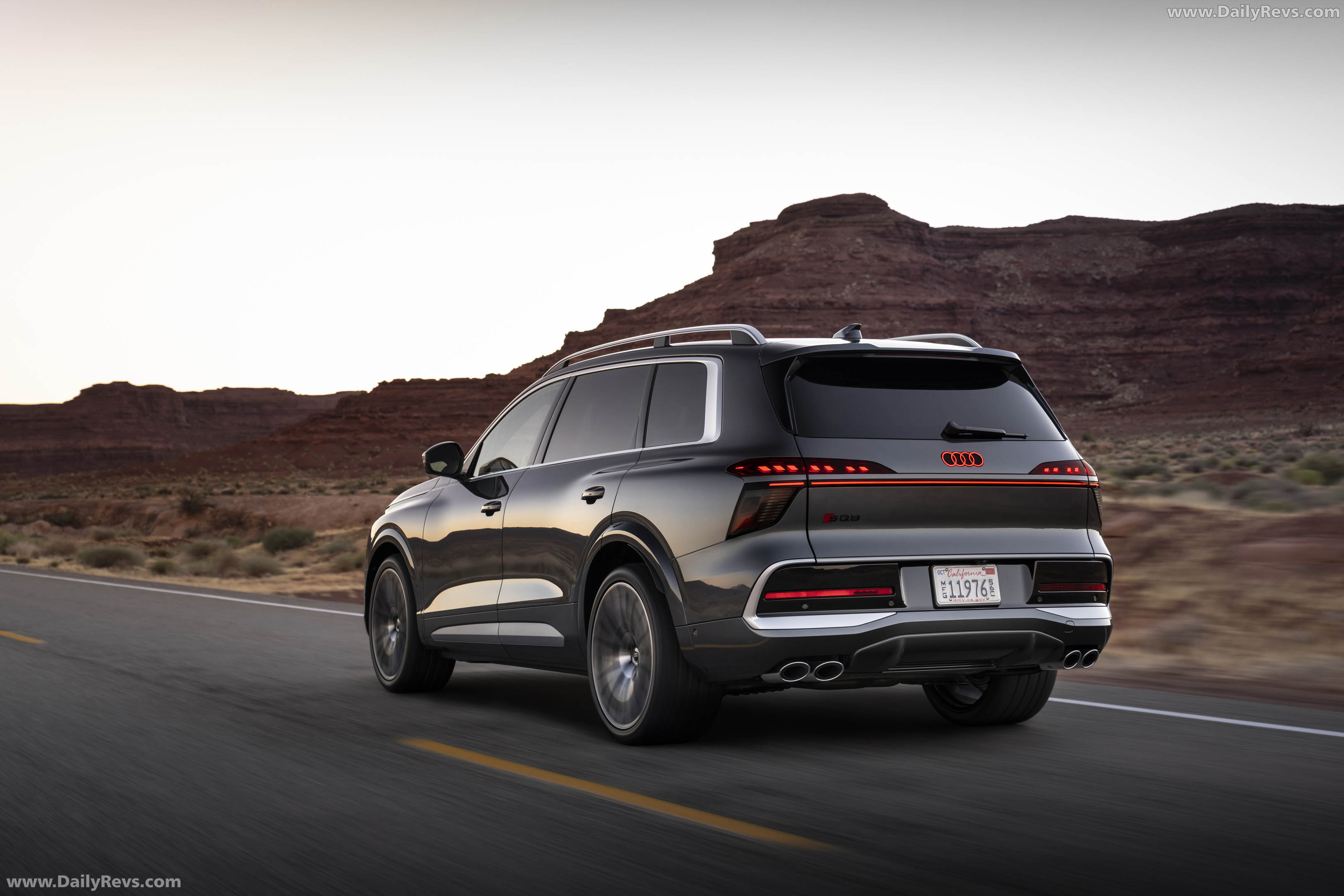2027 Audi SQ9 Rear View