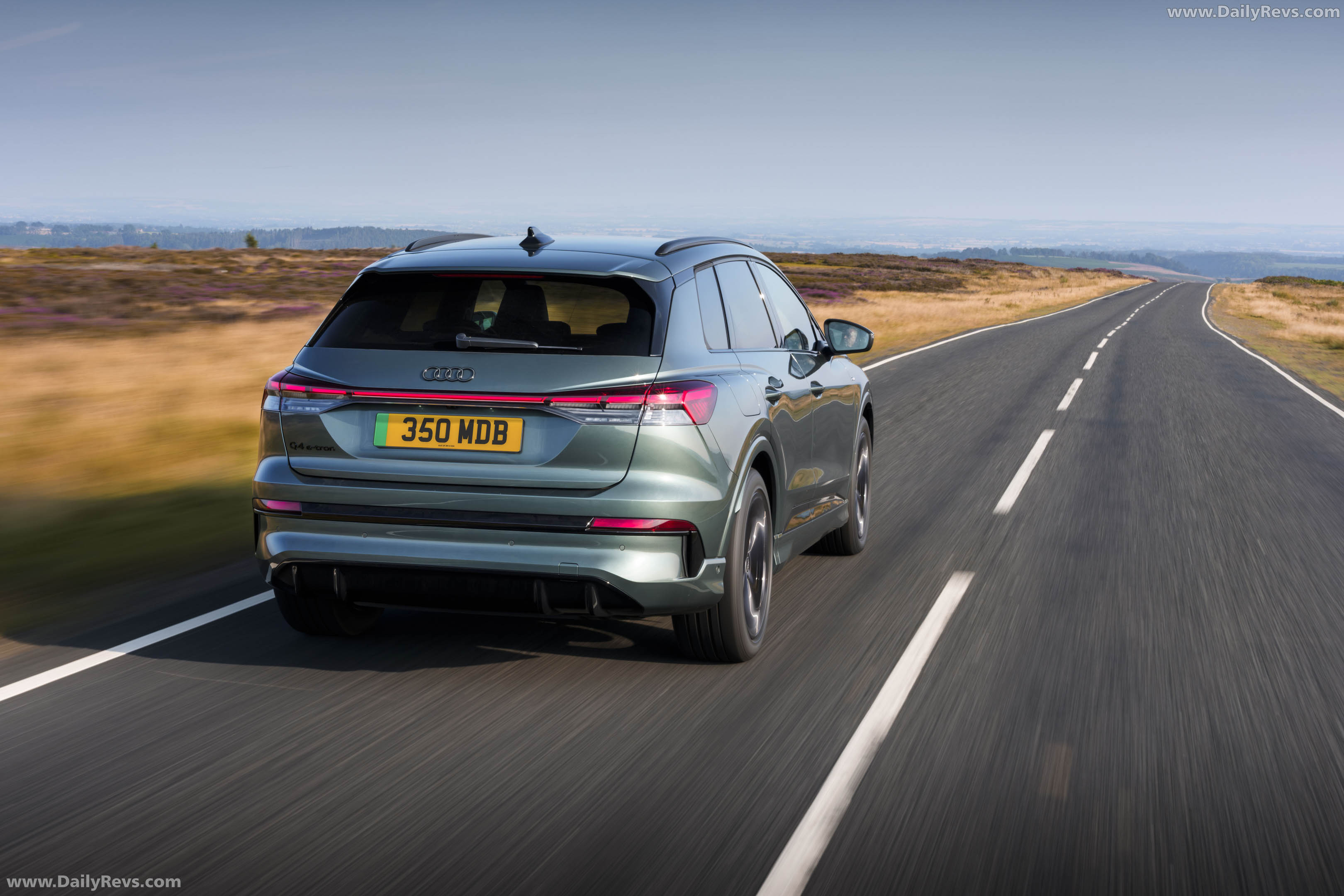2027 Audi Q4 e-tron F4 UK Version Rear View