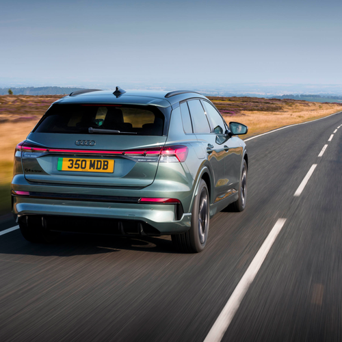 2027 Audi Q4 e-tron F4 UK Version Rear View