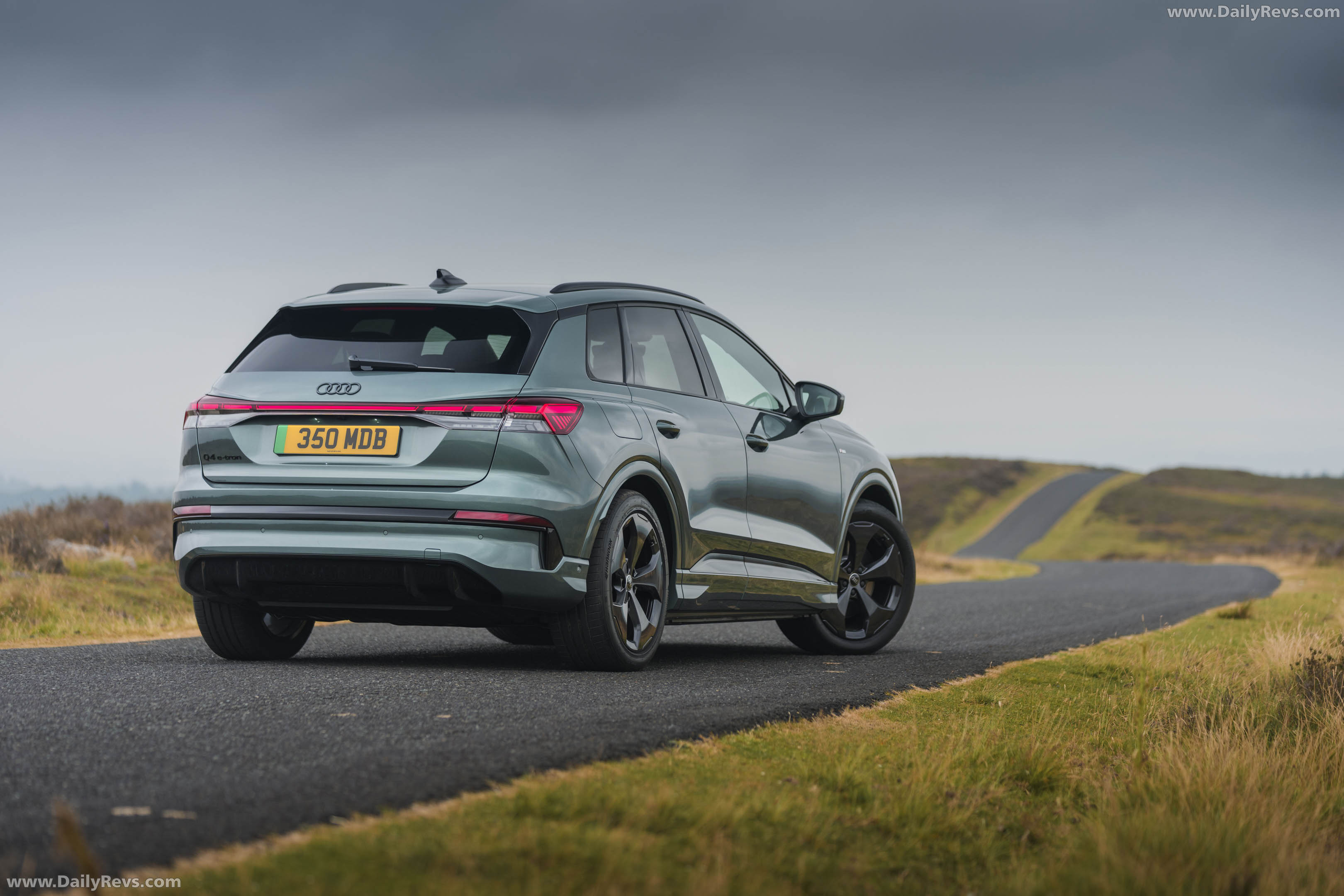 2027 Audi Q4 e-tron F4 UK Version Rear View