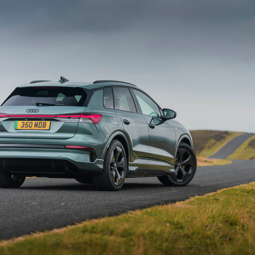 2027 Audi Q4 e-tron F4 UK Version Rear View