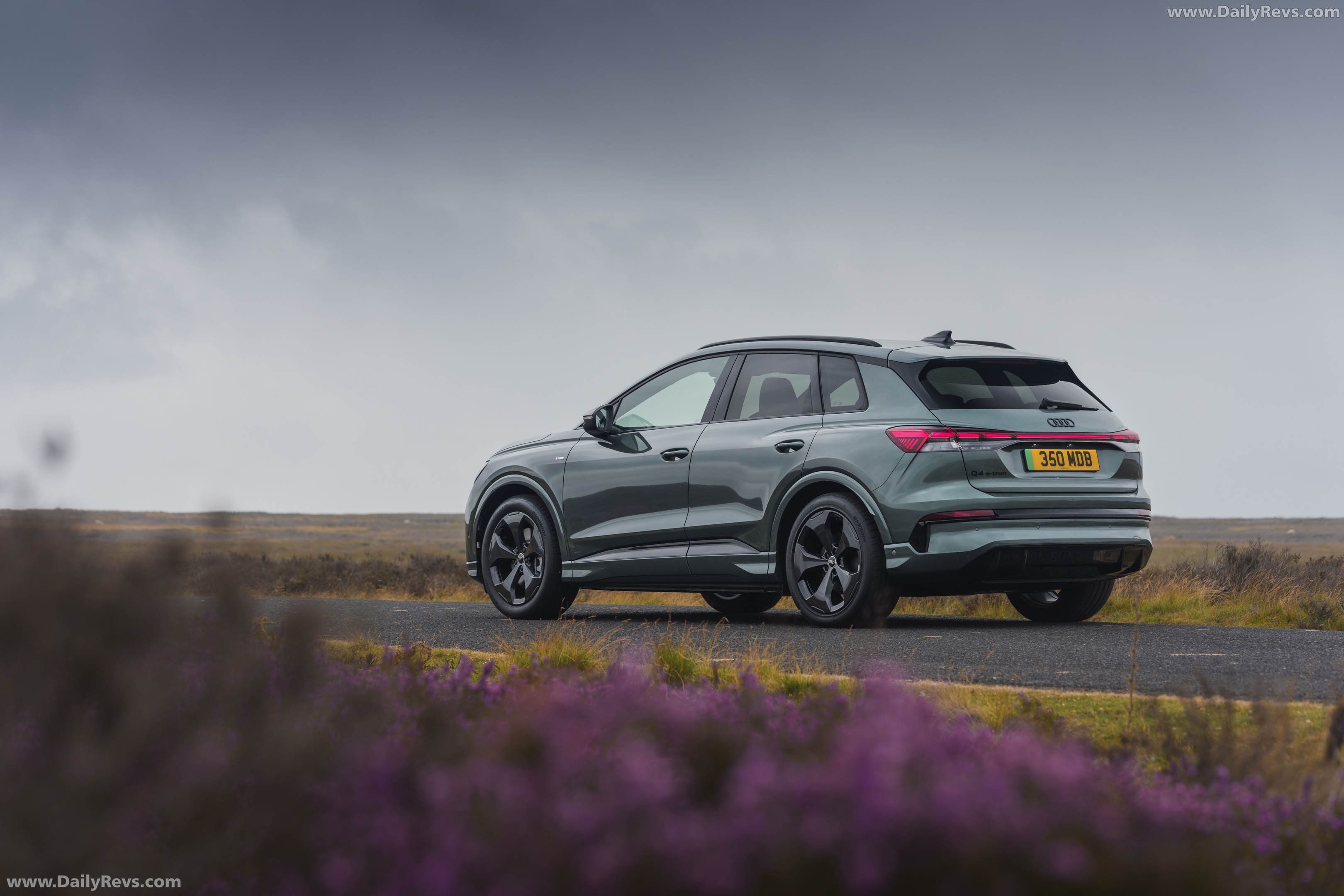 2027 Audi Q4 e-tron F4 UK Version Rear View