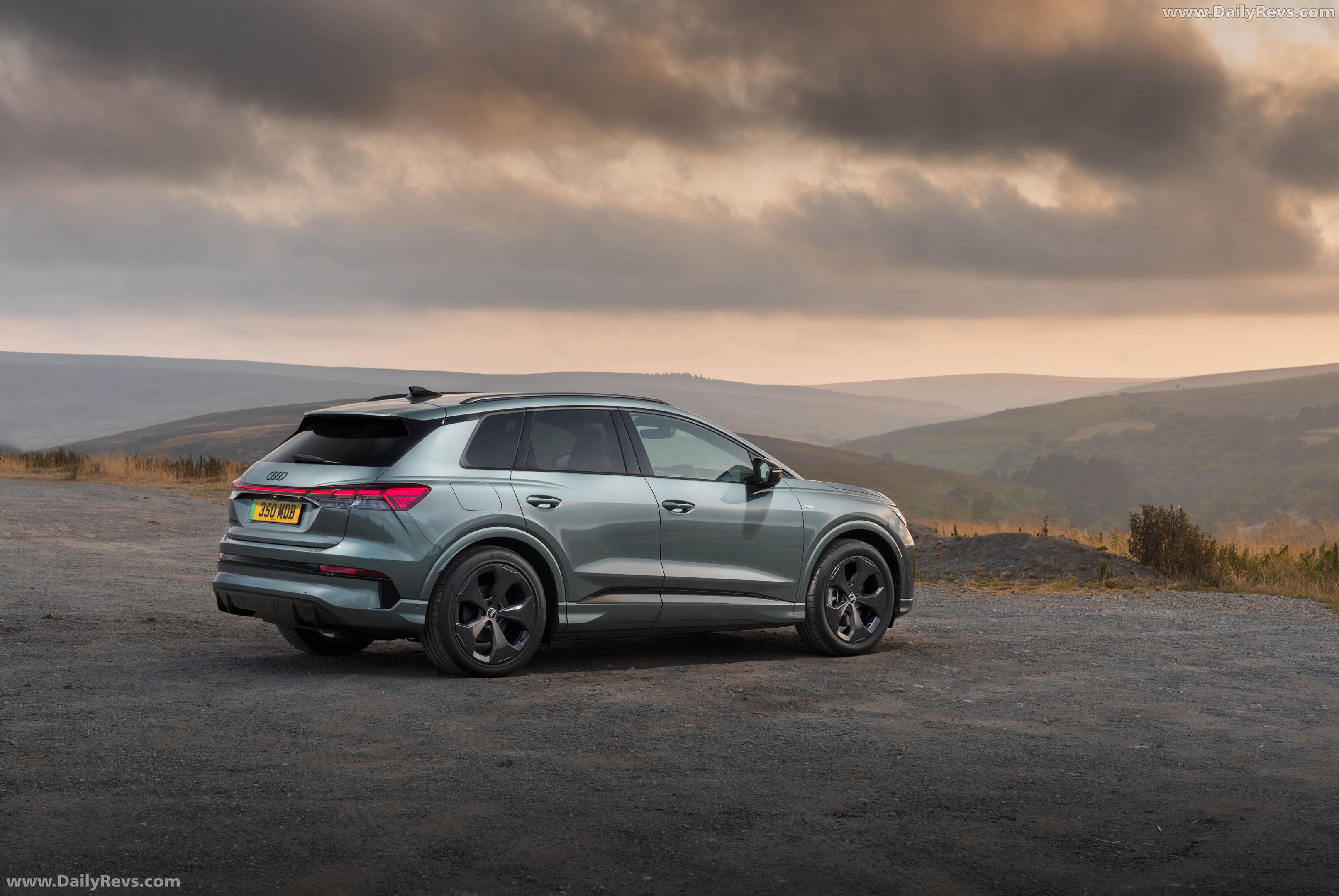 2027 Audi Q4 e-tron F4 UK Version Rear View