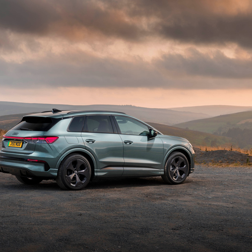 2027 Audi Q4 e-tron F4 UK Version Rear View