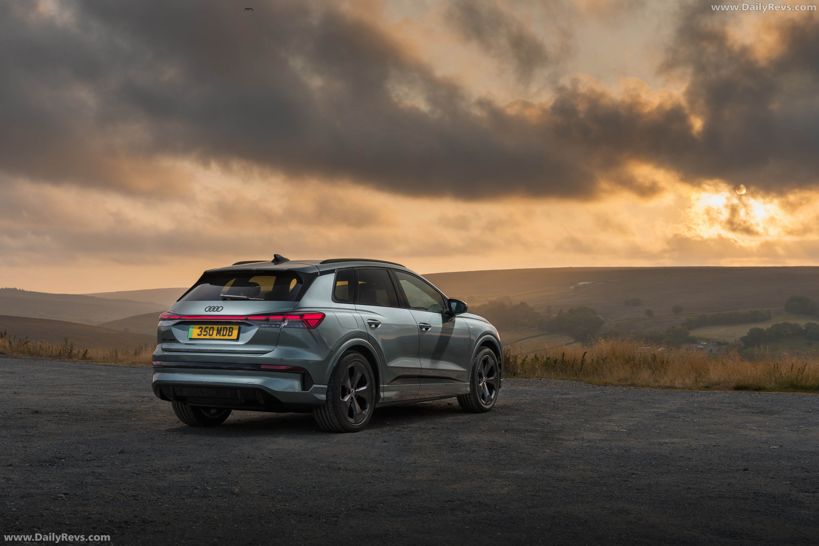 2027 Audi Q4 e-tron F4 UK Version Rear View