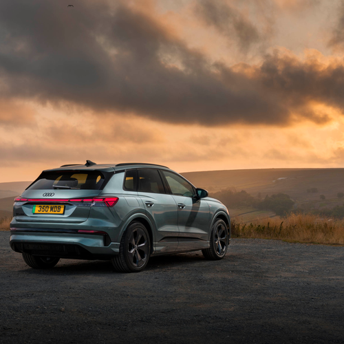 2027 Audi Q4 e-tron F4 UK Version Rear View