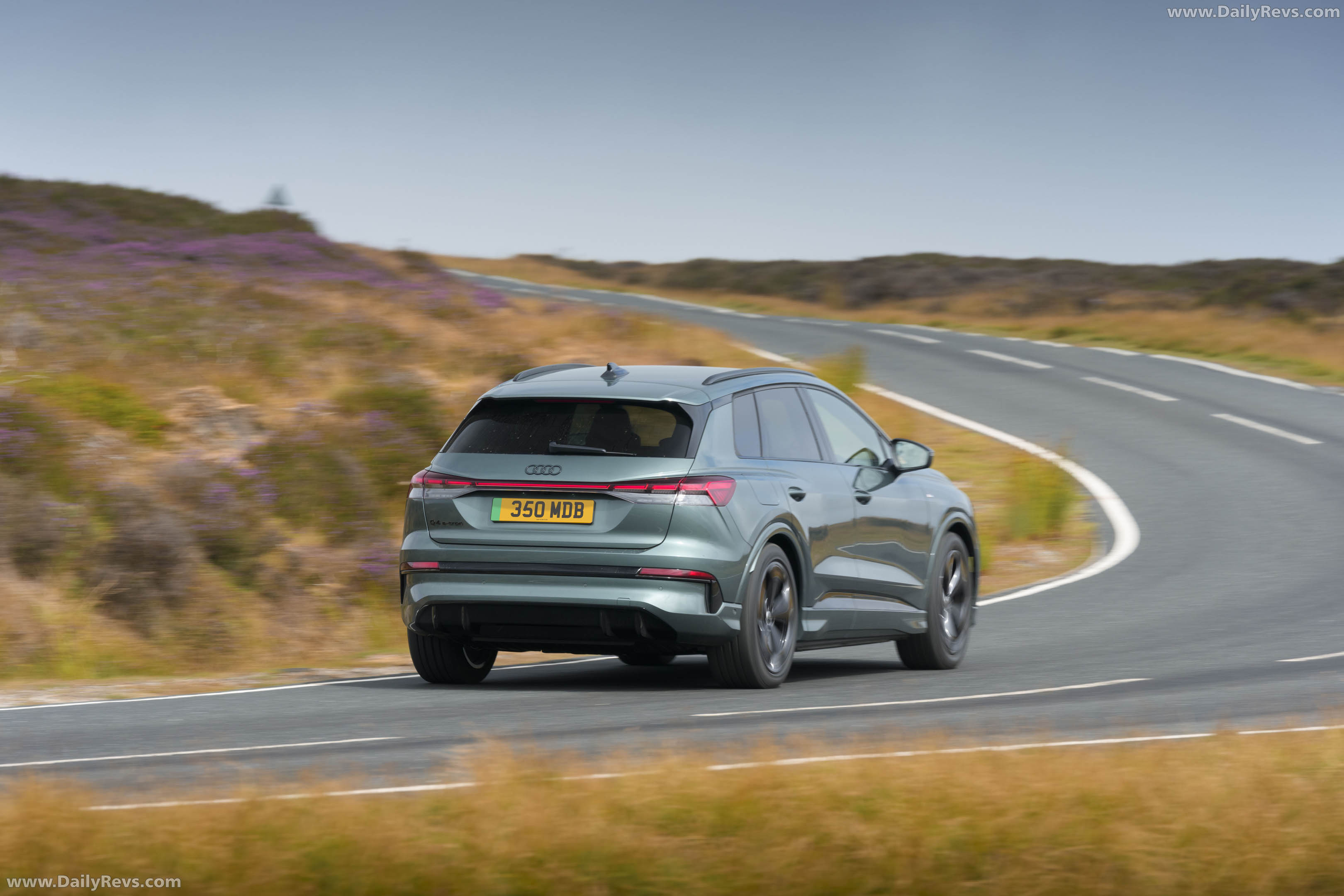 2027 Audi Q4 e-tron F4 UK Version Rear View