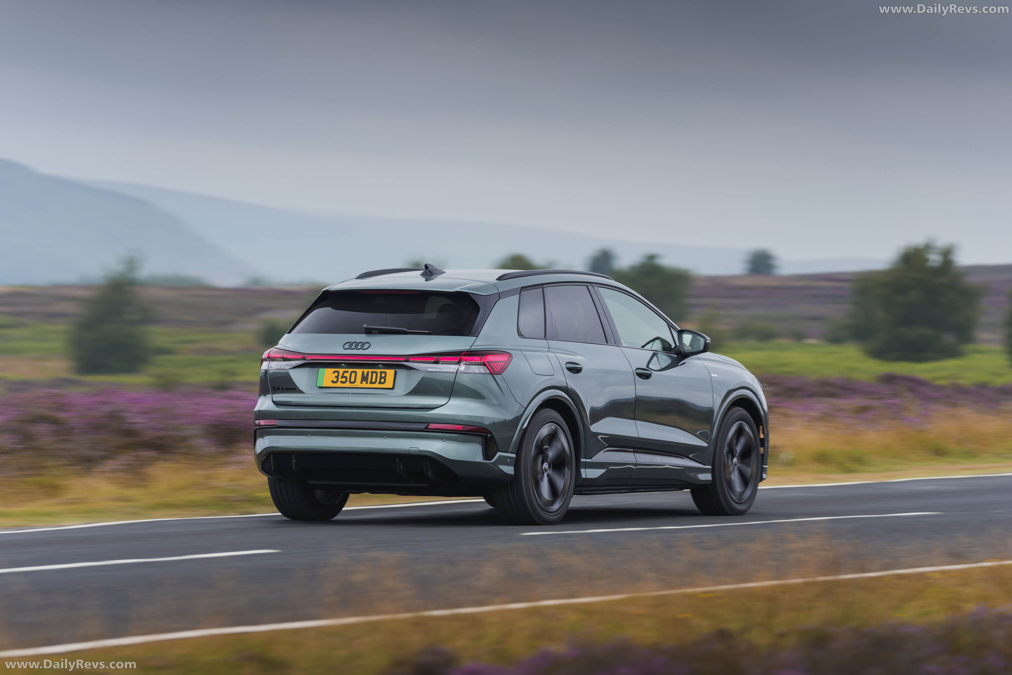 2027 Audi Q4 e-tron F4 UK Version Rear View