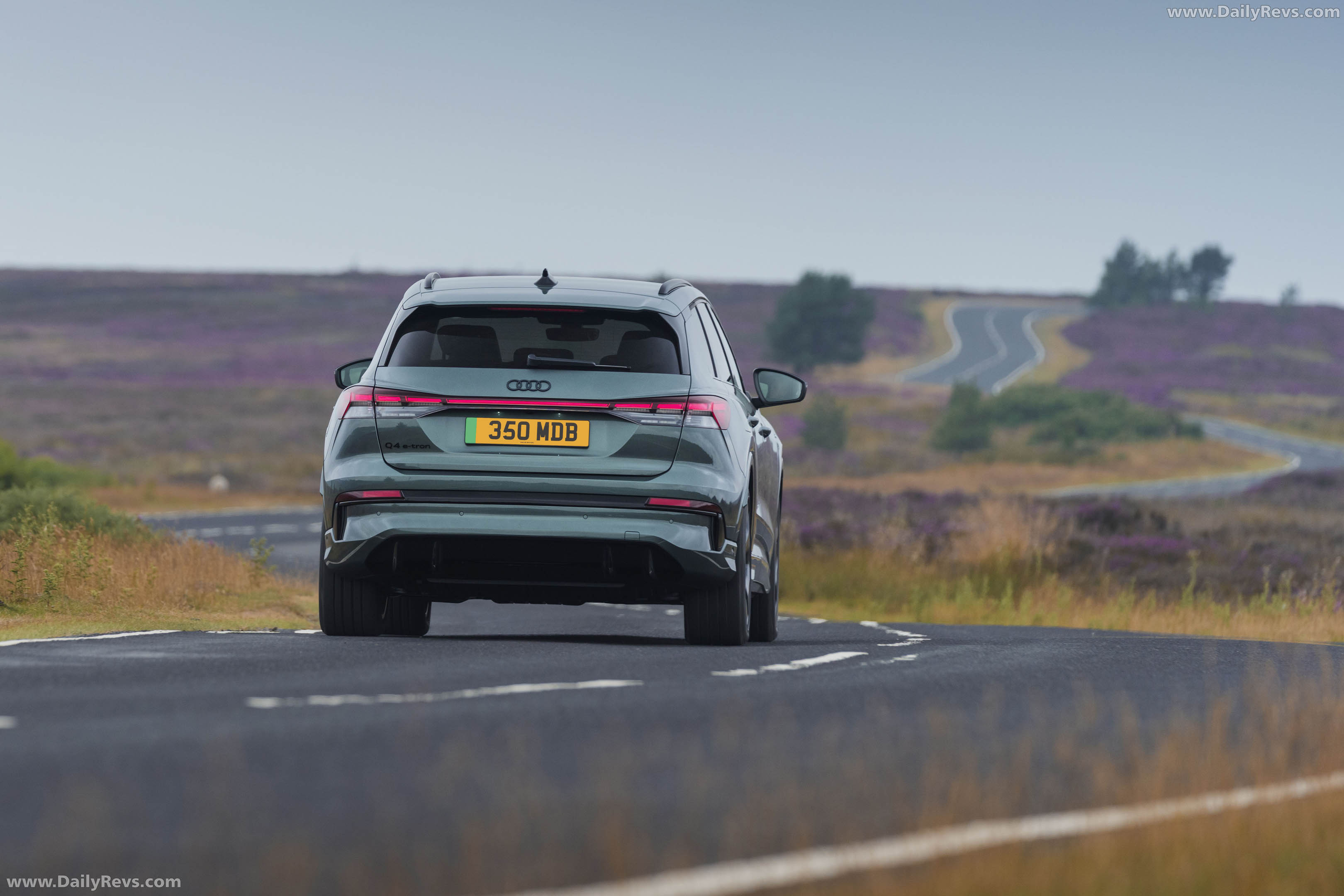 2027 Audi Q4 e-tron F4 UK Version Rear View
