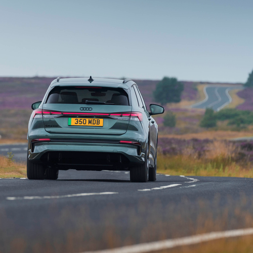 2027 Audi Q4 e-tron F4 UK Version Rear View