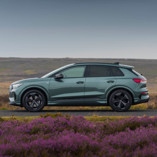 2027 Audi Q4 e-tron F4 UK Version Side View