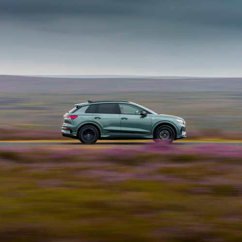 2027 Audi Q4 e-tron F4 UK Version Side View