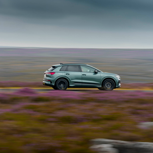 2027 Audi Q4 e-tron F4 UK Version Side View