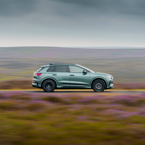 2027 Audi Q4 e-tron F4 UK Version Side View