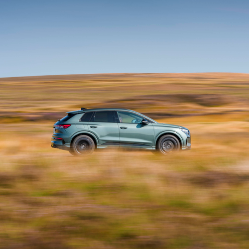 2027 Audi Q4 e-tron F4 UK Version Side View