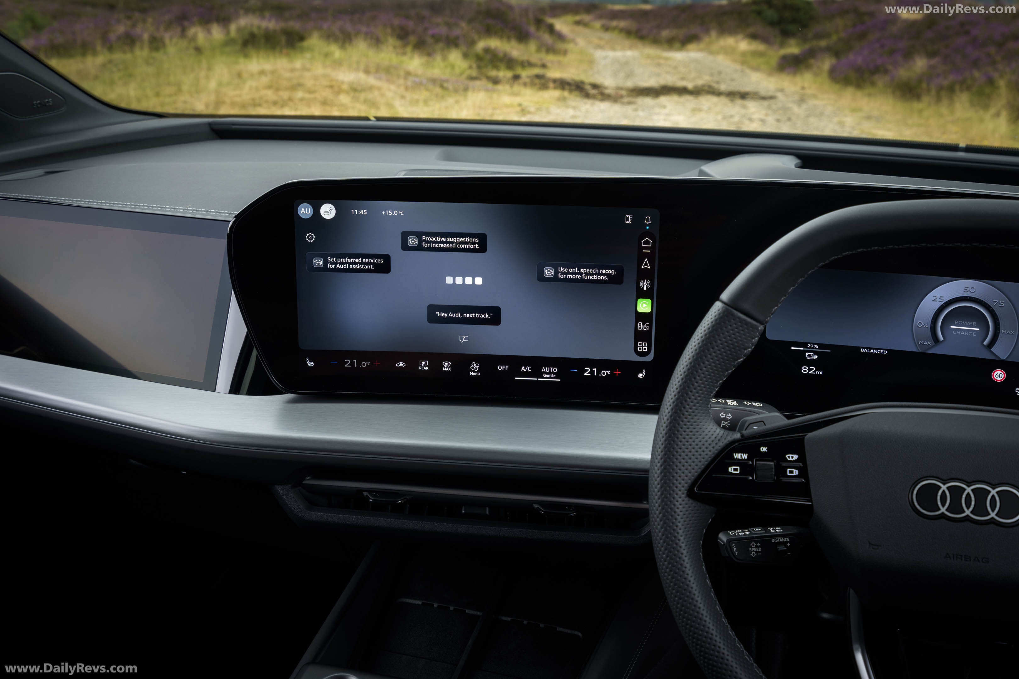 2027 Audi Q4 e-tron F4 UK Version Interior