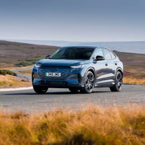2027 Audi Q4 e-tron Sportback F4 UK Version Front View