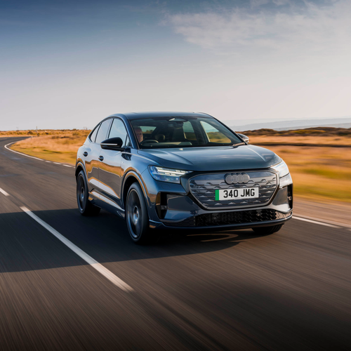 2027 Audi Q4 e-tron Sportback F4 UK Version Front View