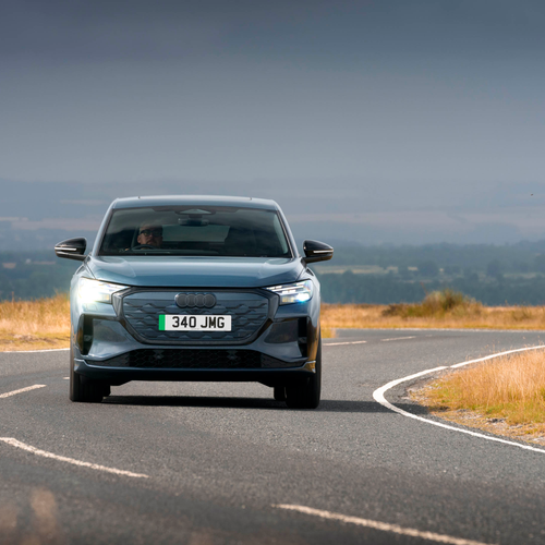 2027 Audi Q4 e-tron Sportback F4 UK Version Front View