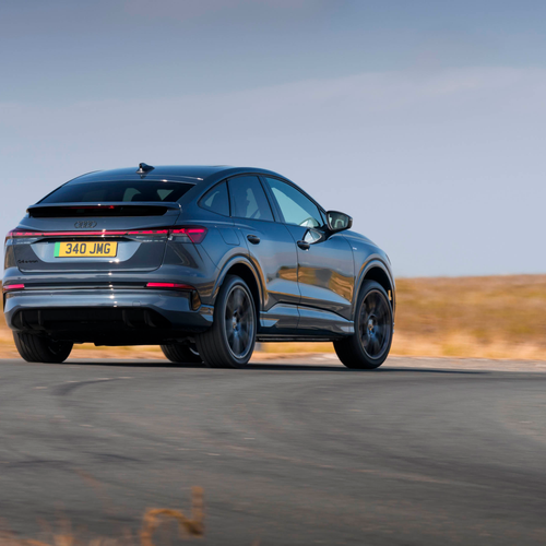 2027 Audi Q4 e-tron Sportback F4 UK Version Rear View