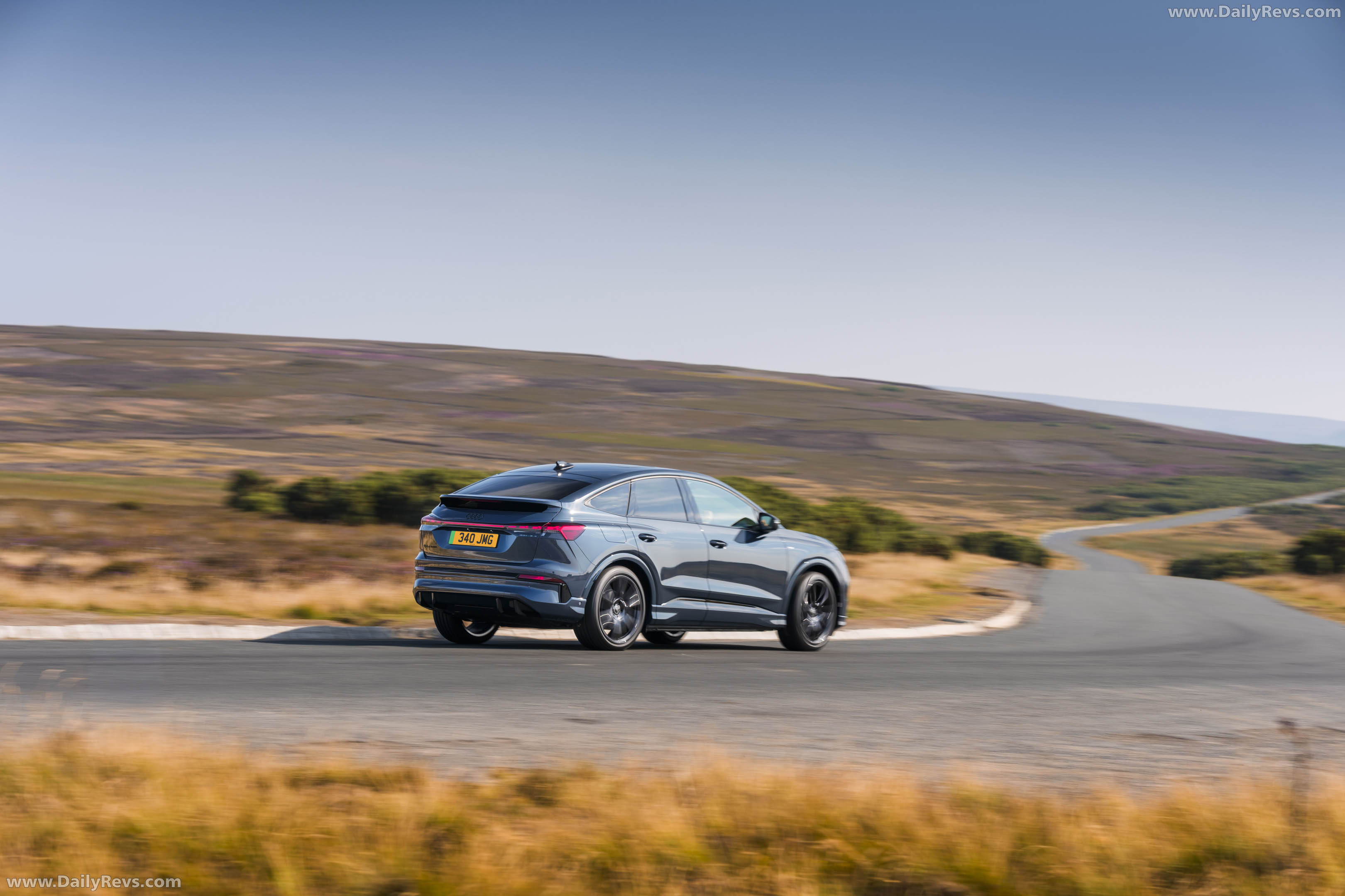 2027 Audi Q4 e-tron Sportback F4 UK Version Rear View