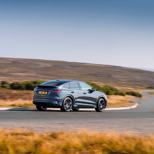 2027 Audi Q4 e-tron Sportback F4 UK Version Rear View