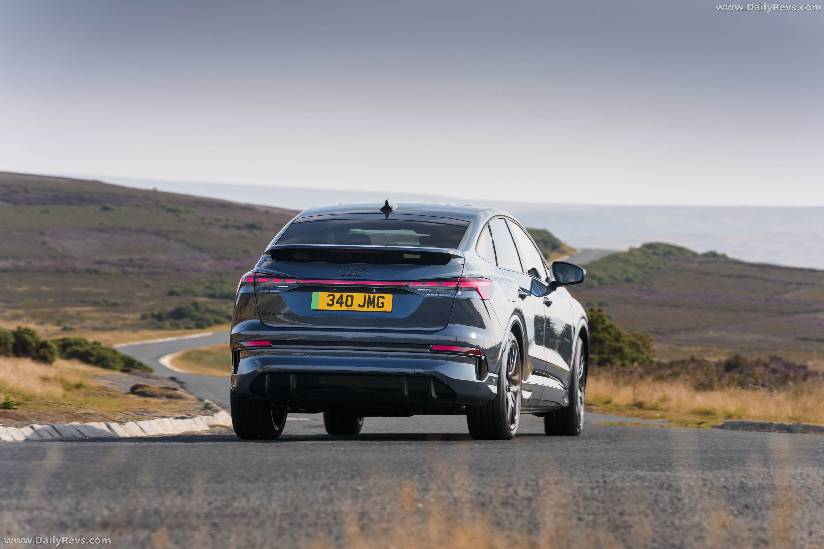 2027 Audi Q4 e-tron Sportback F4 UK Version Rear View