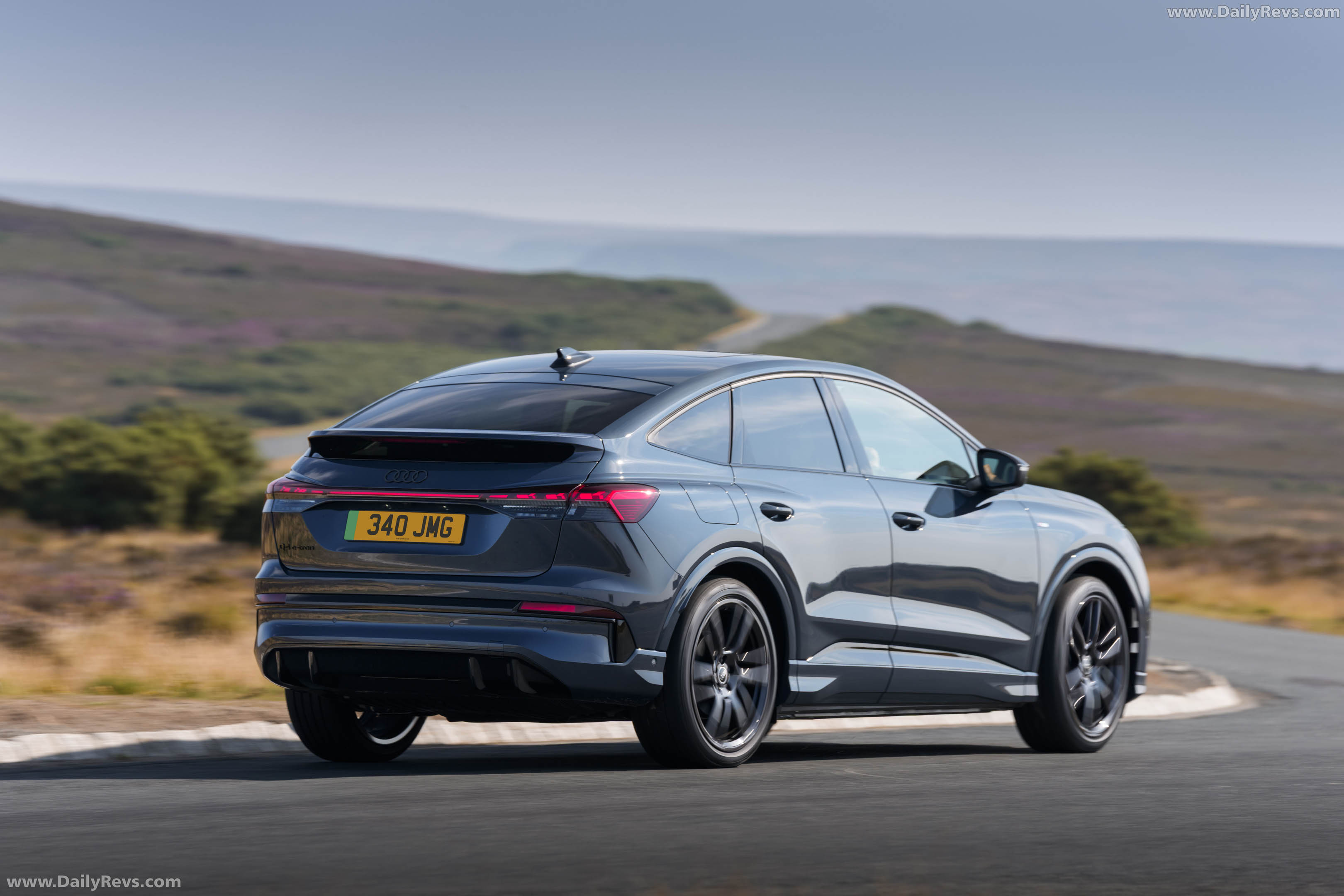 2027 Audi Q4 e-tron Sportback F4 UK Version Rear View