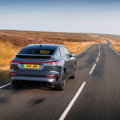 2027 Audi Q4 e-tron Sportback F4 UK Version Rear View