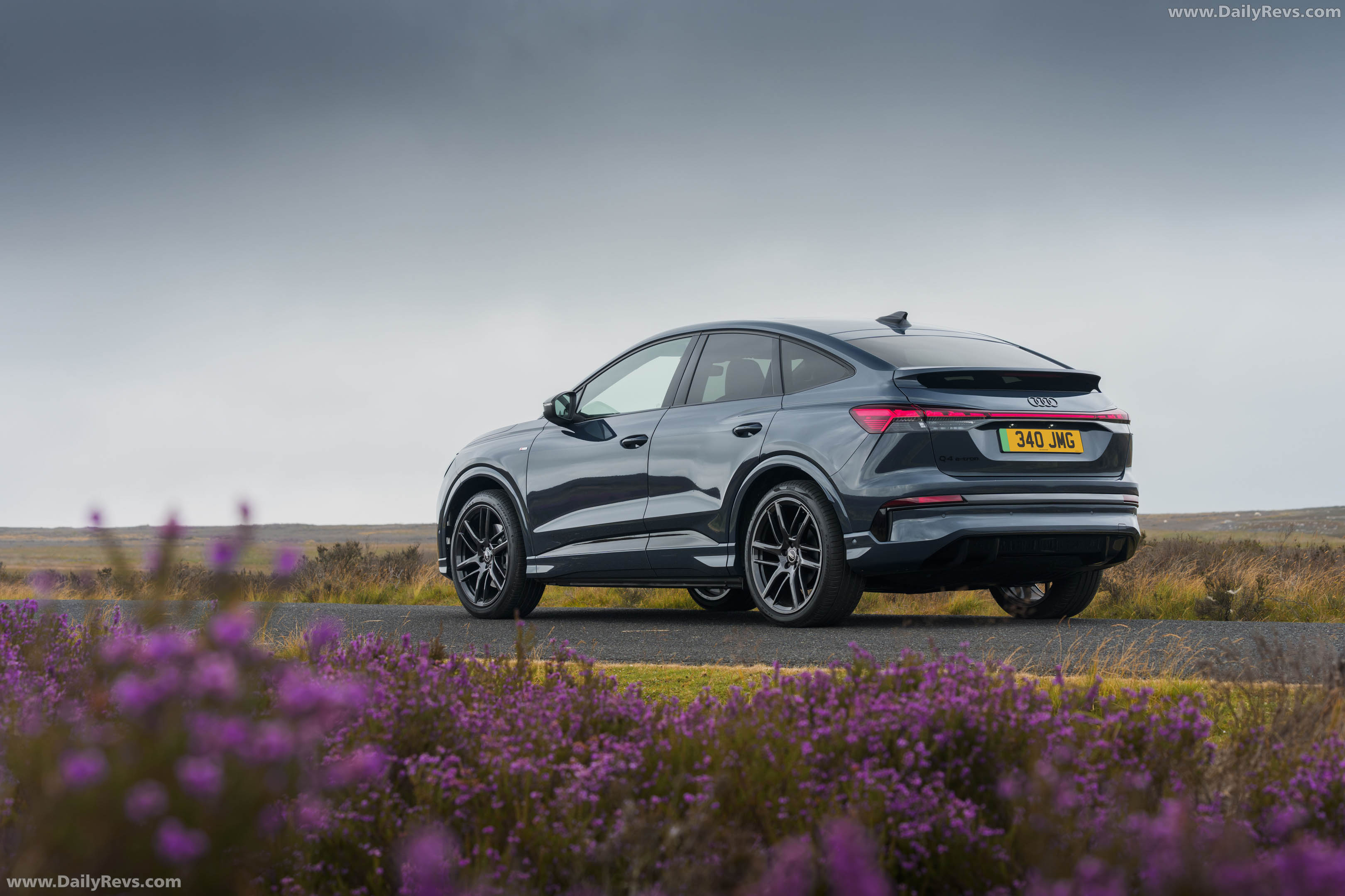 2027 Audi Q4 e-tron Sportback F4 UK Version Rear View