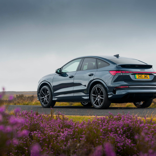 2027 Audi Q4 e-tron Sportback F4 UK Version Rear View
