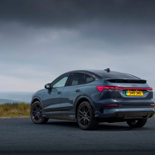 2027 Audi Q4 e-tron Sportback F4 UK Version Rear View