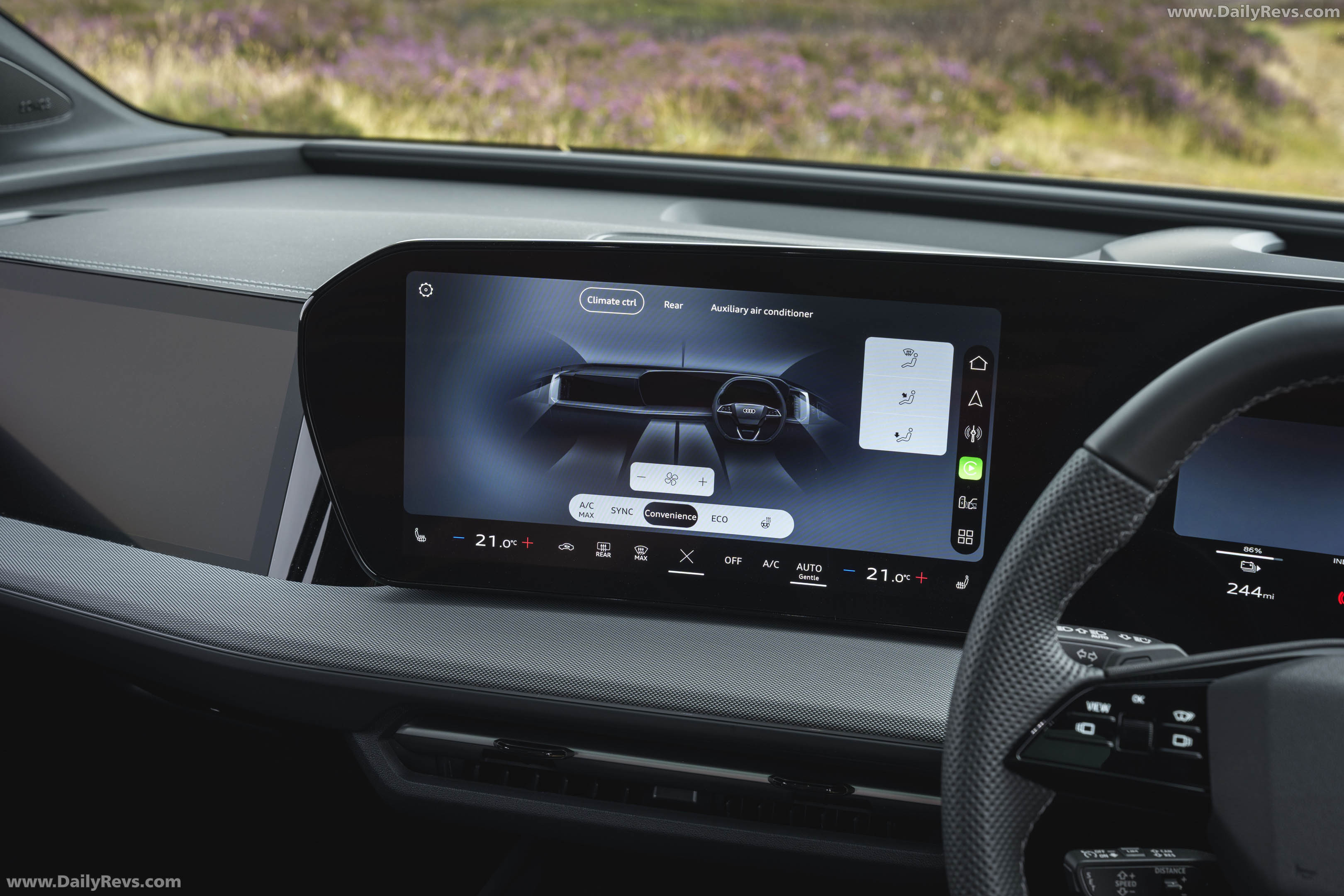 2027 Audi Q4 e-tron Sportback F4 UK Version Interior