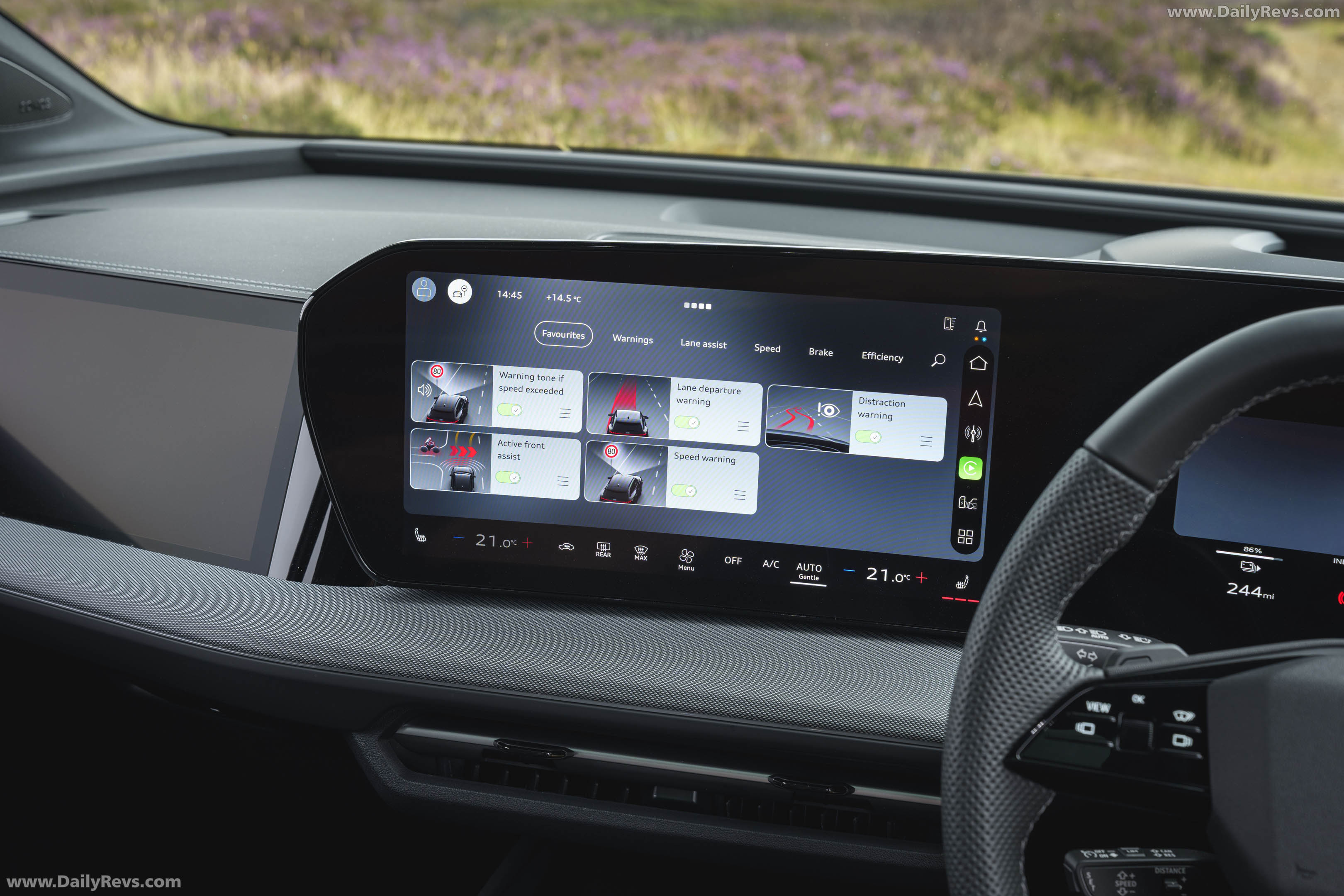 2027 Audi Q4 e-tron Sportback F4 UK Version Interior