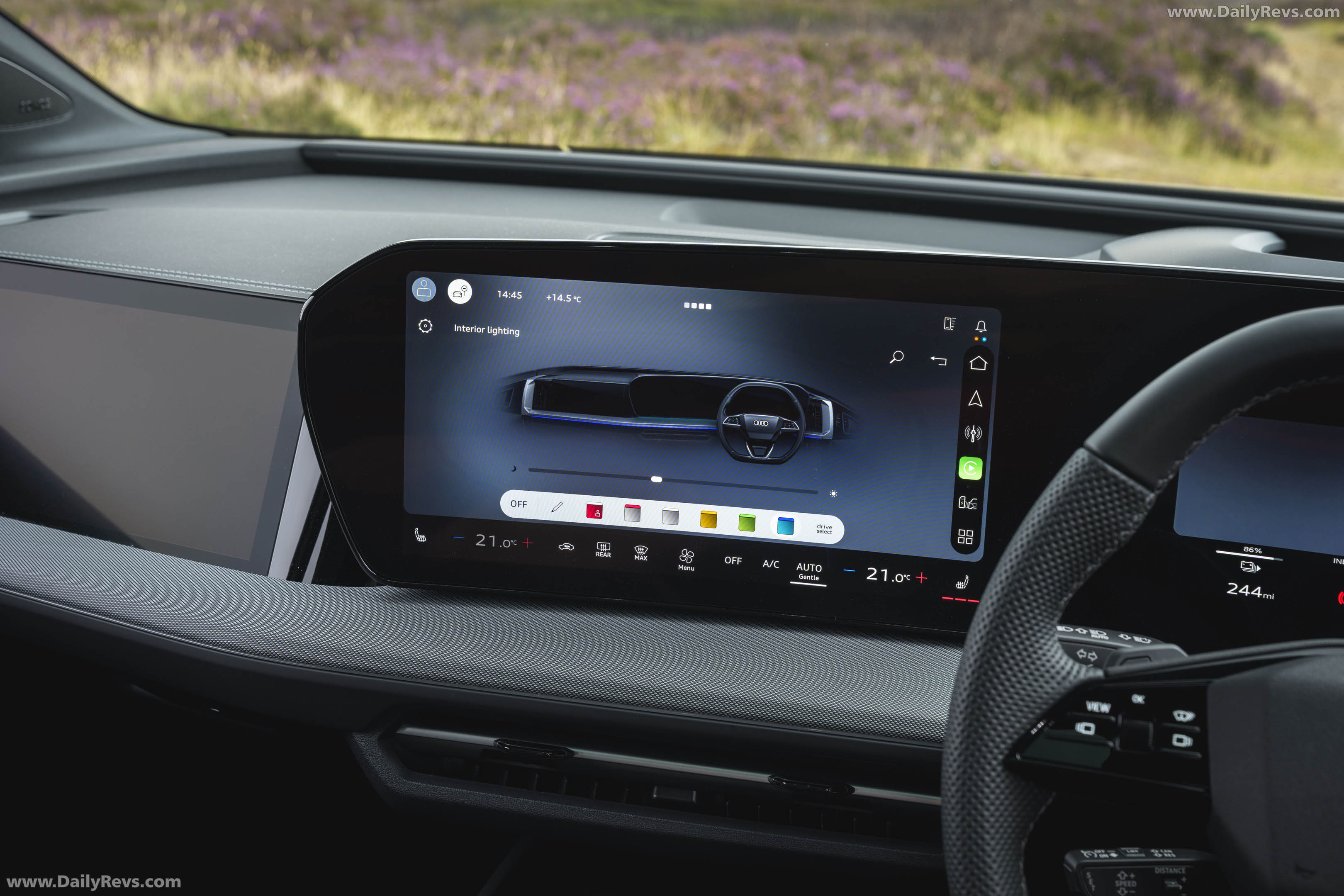 2027 Audi Q4 e-tron Sportback F4 UK Version Interior