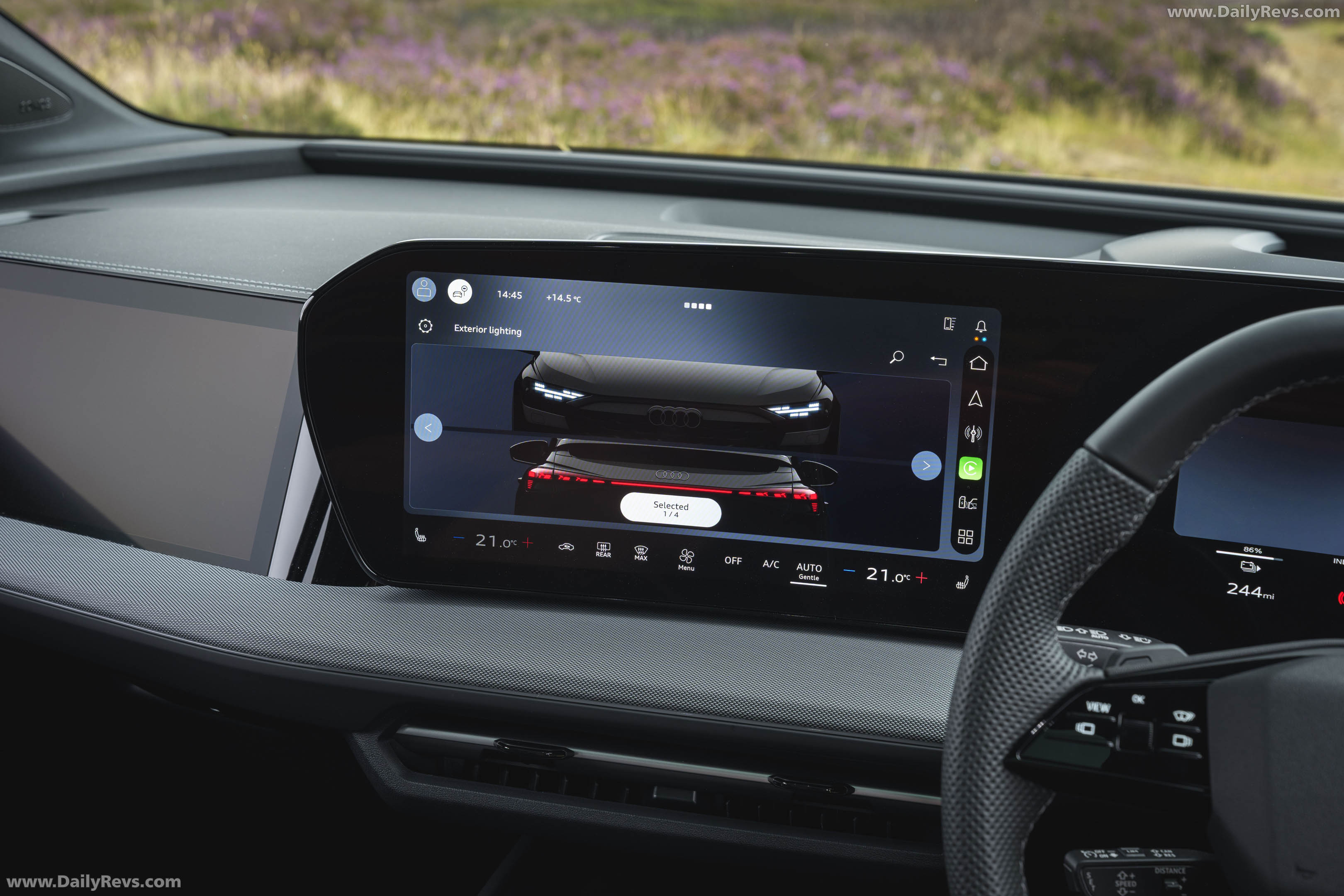 2027 Audi Q4 e-tron Sportback F4 UK Version Interior