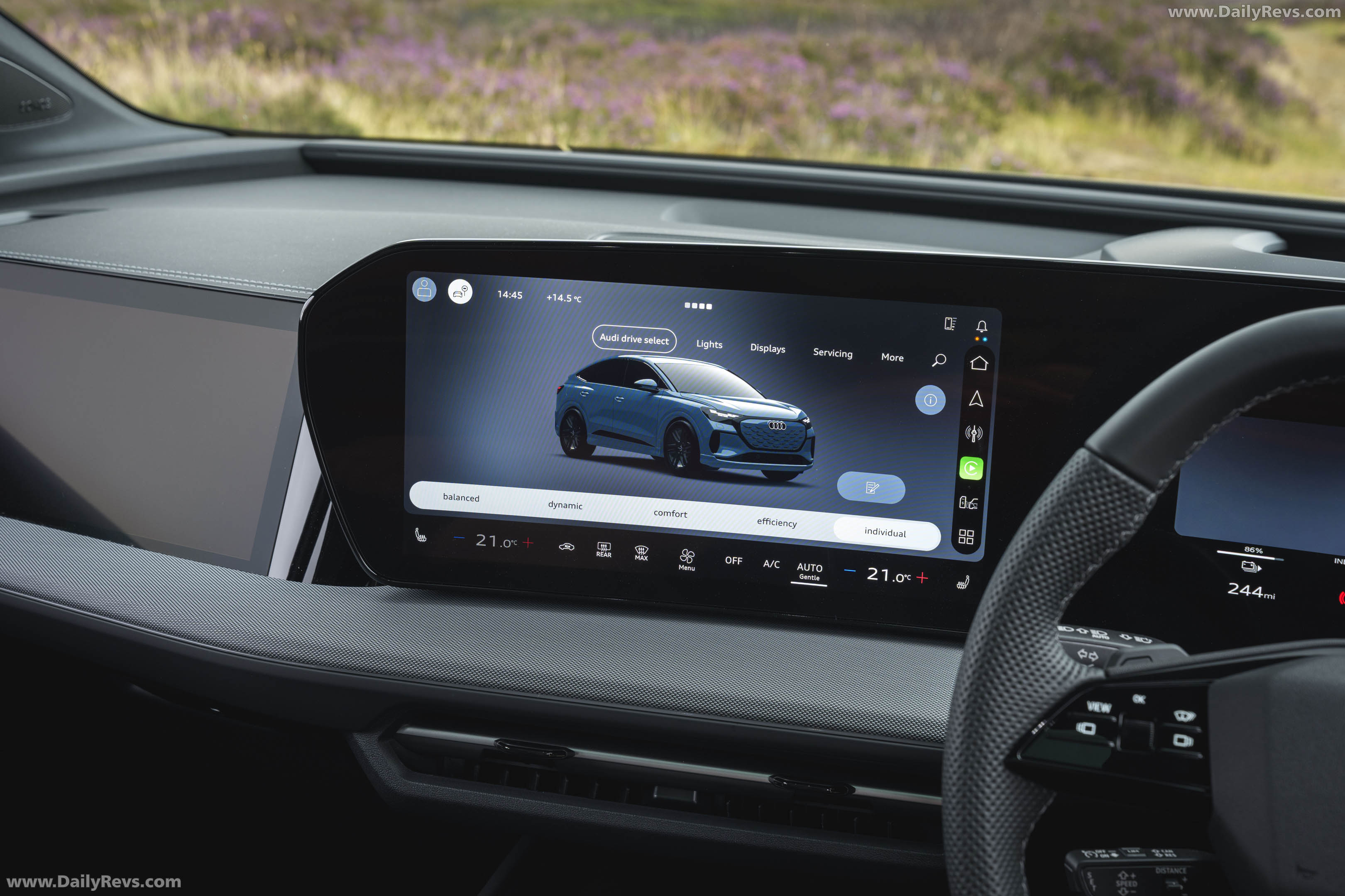 2027 Audi Q4 e-tron Sportback F4 UK Version Interior