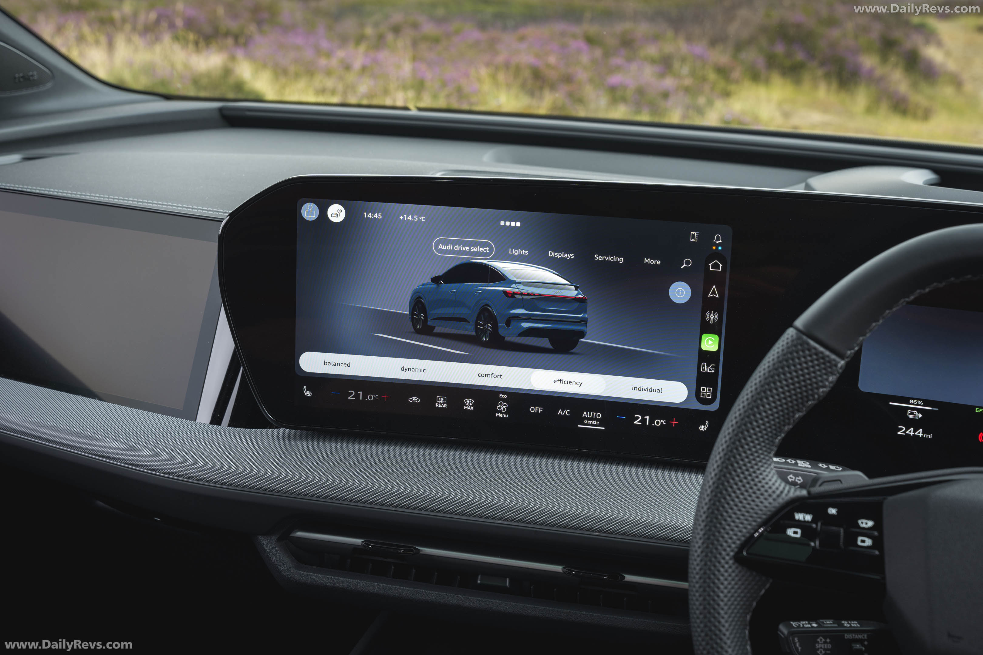 2027 Audi Q4 e-tron Sportback F4 UK Version Interior