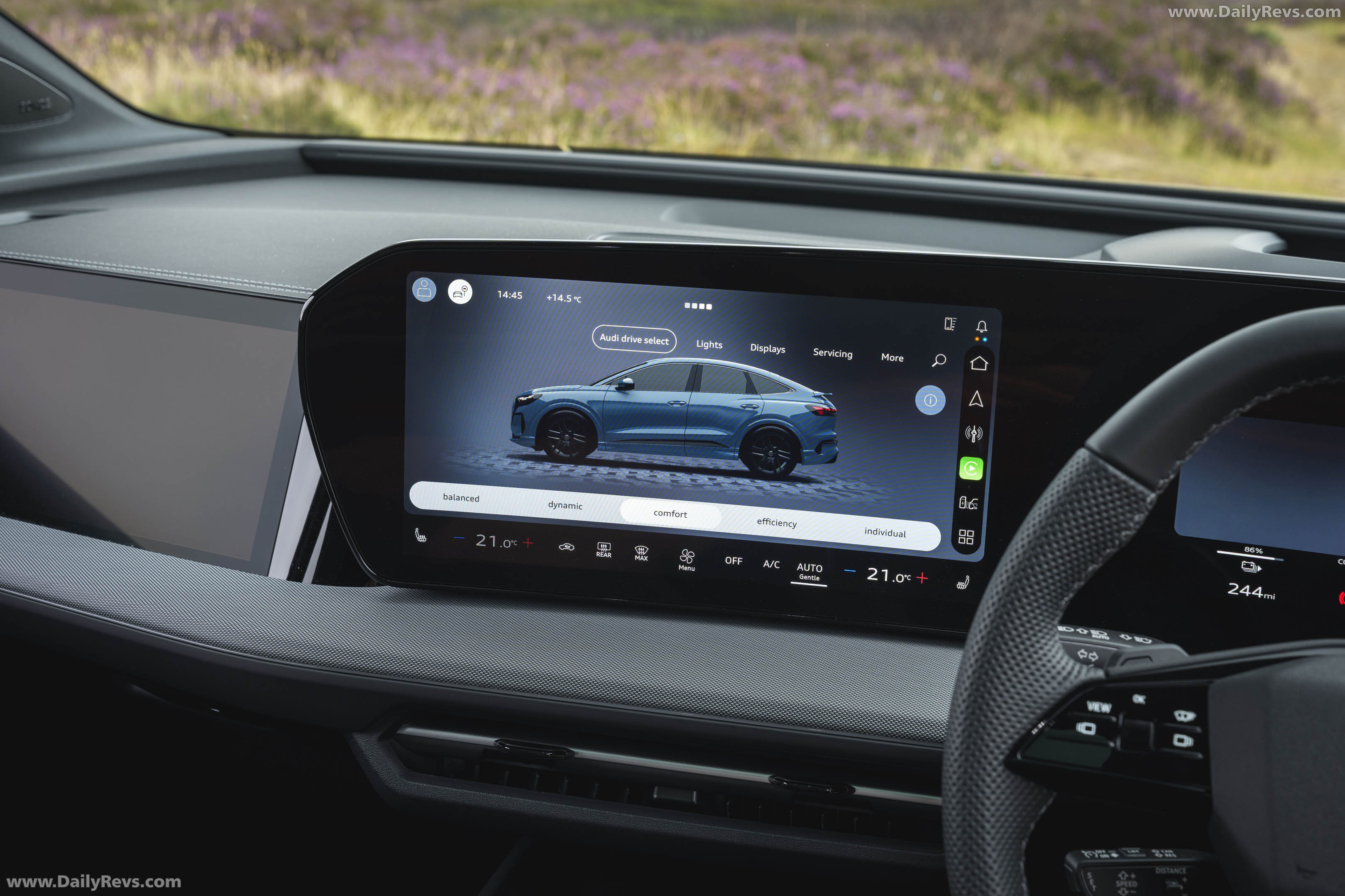 2027 Audi Q4 e-tron Sportback F4 UK Version Interior