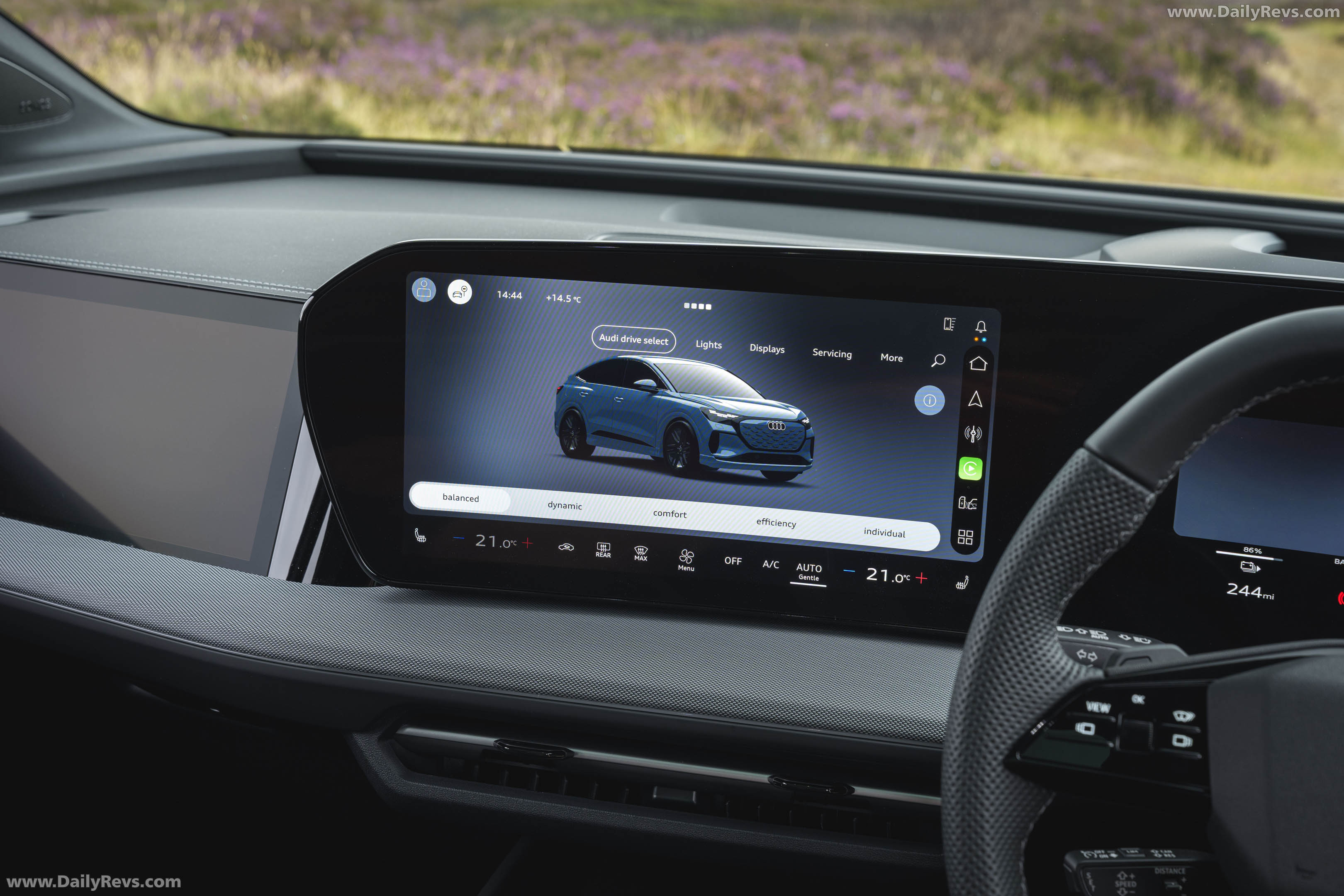 2027 Audi Q4 e-tron Sportback F4 UK Version Interior