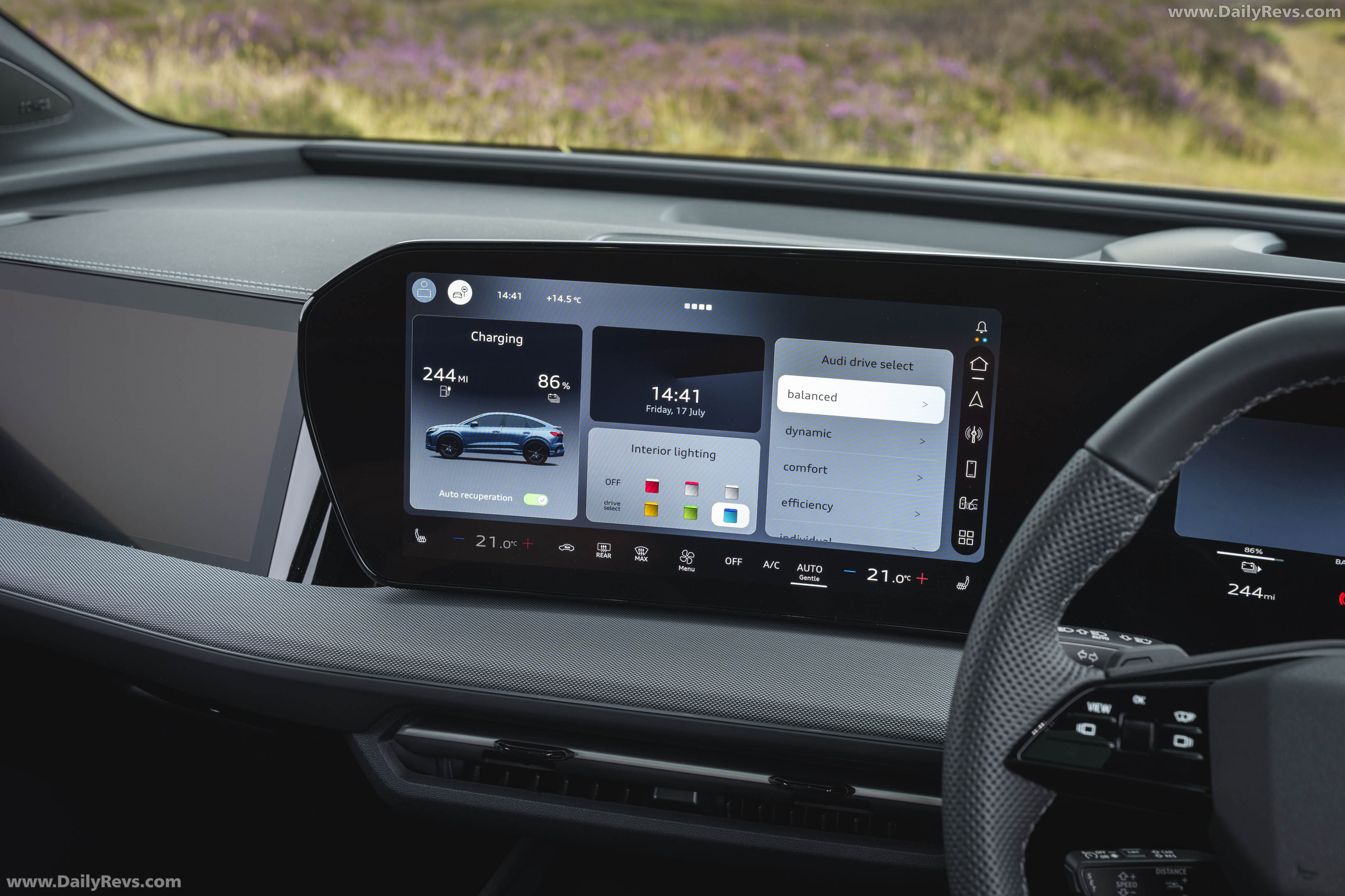 2027 Audi Q4 e-tron Sportback F4 UK Version Interior