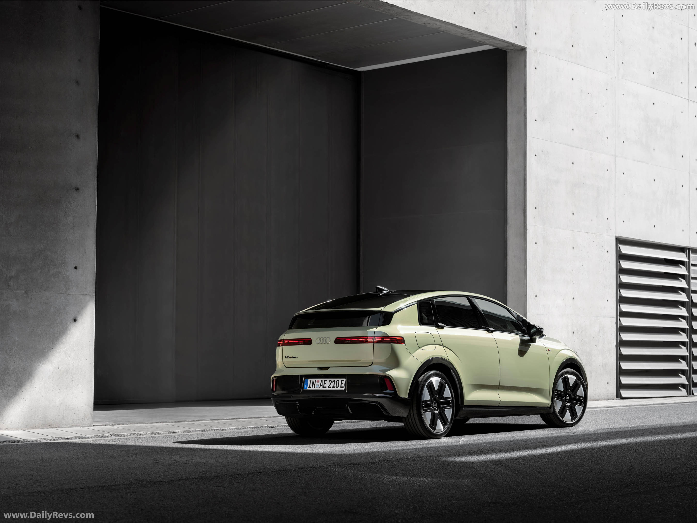 2027 Audi A2 e-tron Rear View