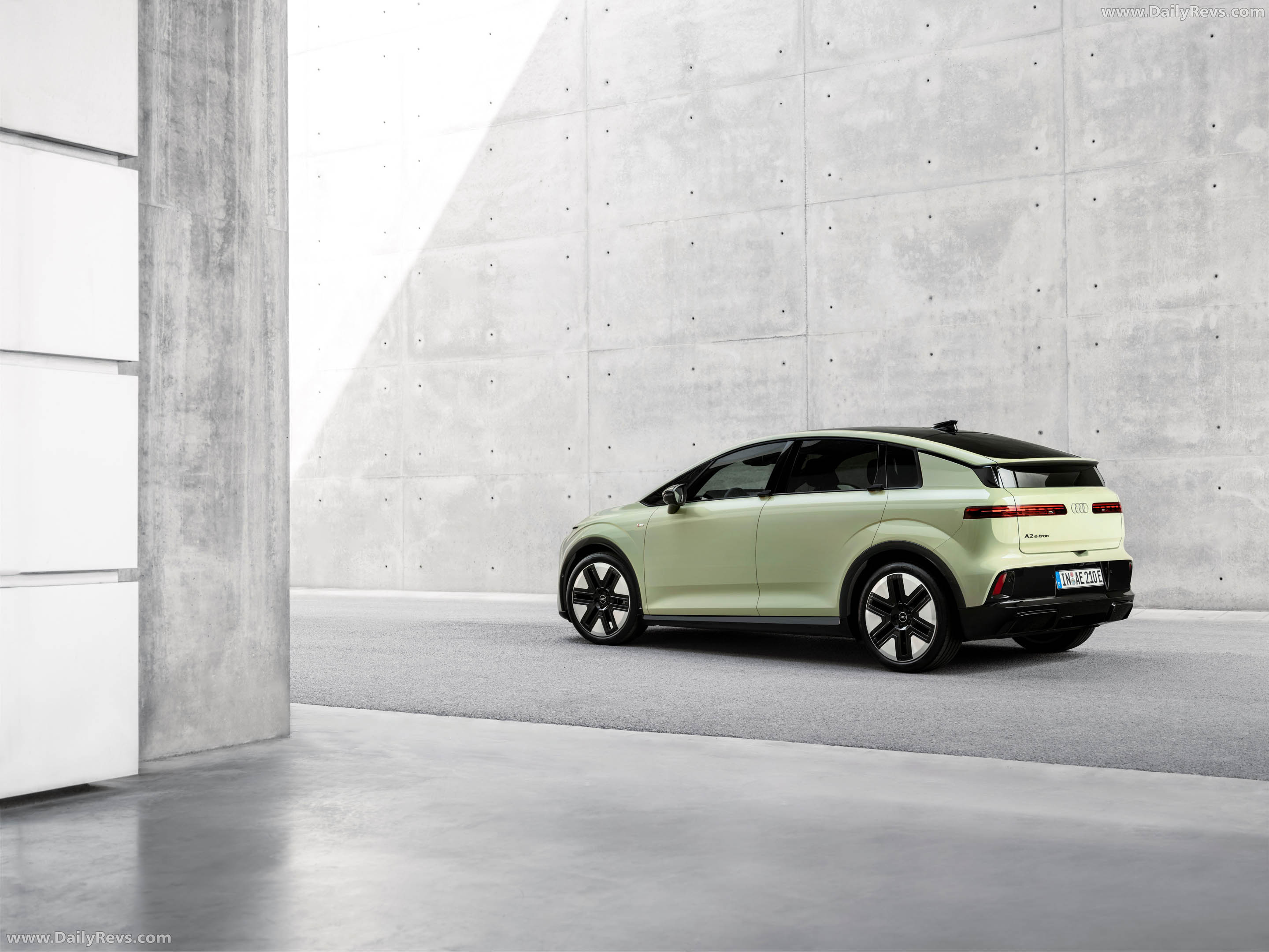 2027 Audi A2 e-tron Rear View